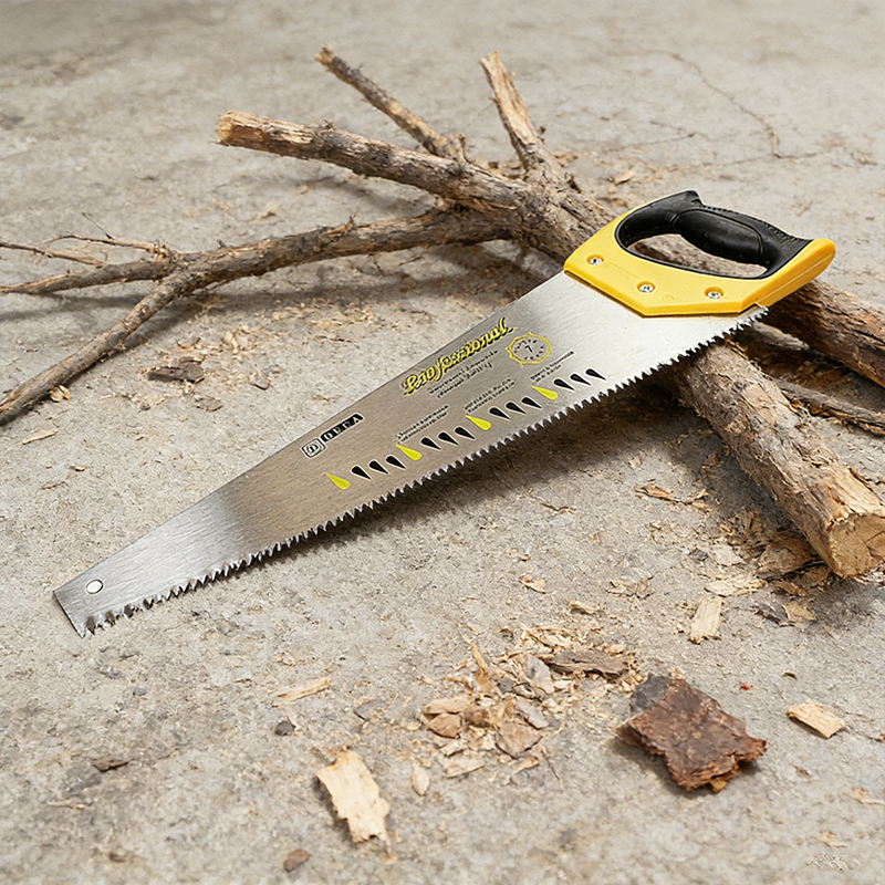 Professional Hand Saw Non-Slip Handle Handsaw for Sawing, Trimming Gardening Cutting Wood Laminate Plastic Pipes