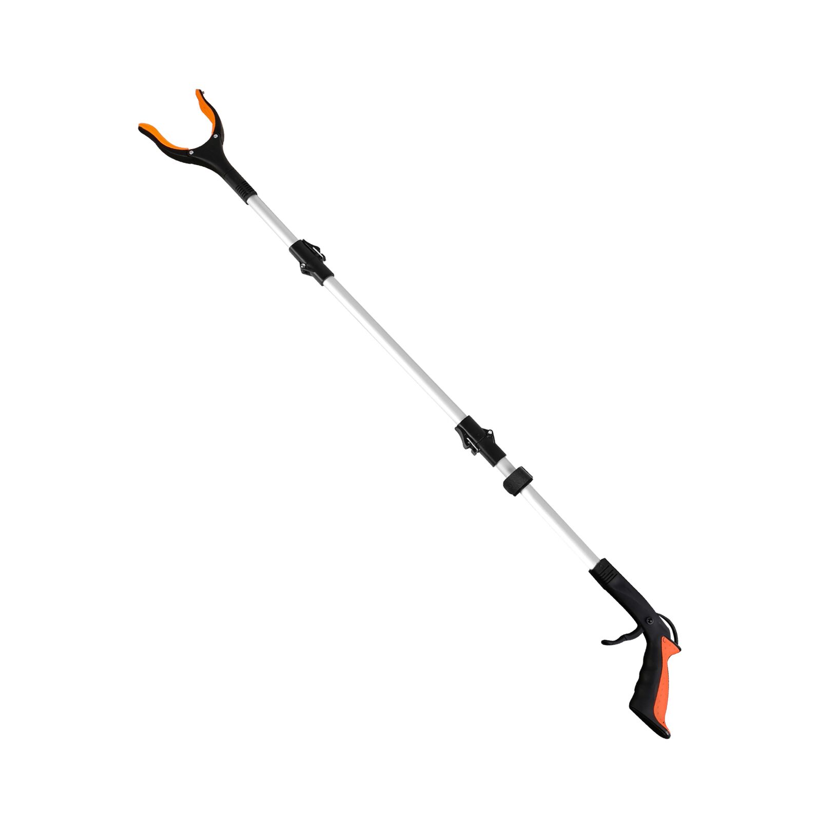 Reacher Grabber Tool Extra Long Grabbers Lightweight Handy Trash Claw Grabber with Magnets for Elderly - Orange