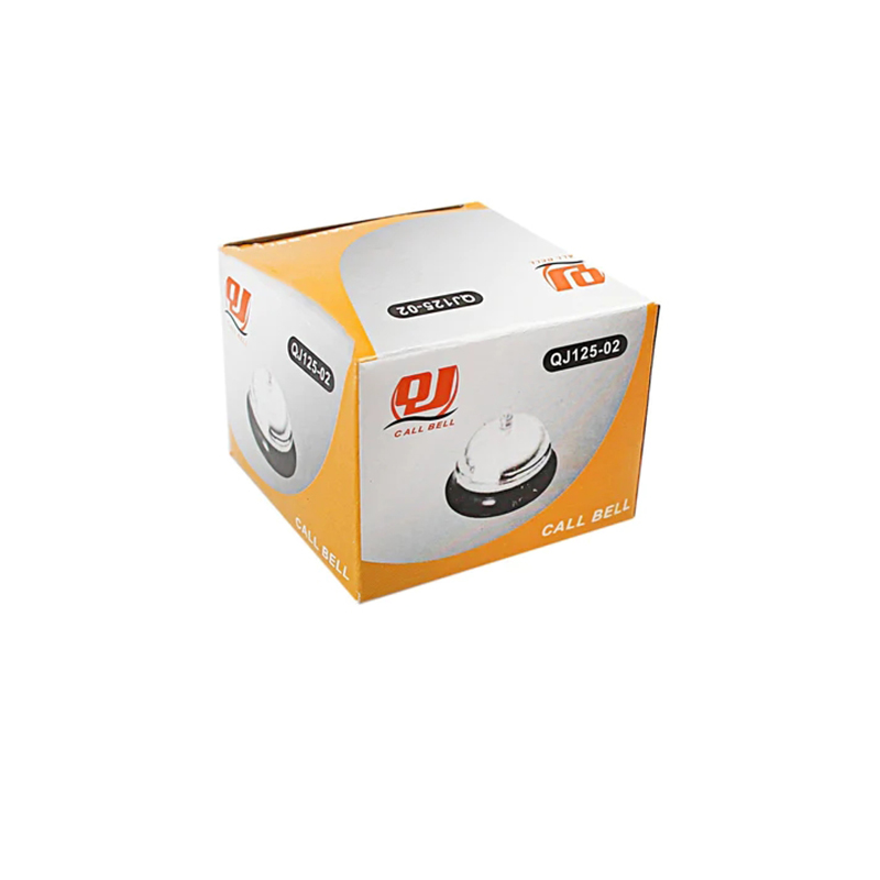 Reception Call Bells Chrome Kitchen Bell All-Metal Construction Desk Bell Service Bell