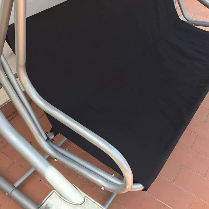 Replacement Part For Swing Seat Cover Garden Swinging Bench/Hammock 85x47x47cm Black