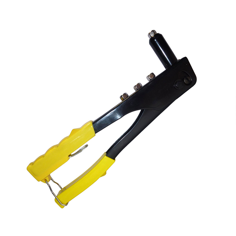Rivet Gun Riveting Tool Hand Riveter for DIY with 4 Attached Nozzles