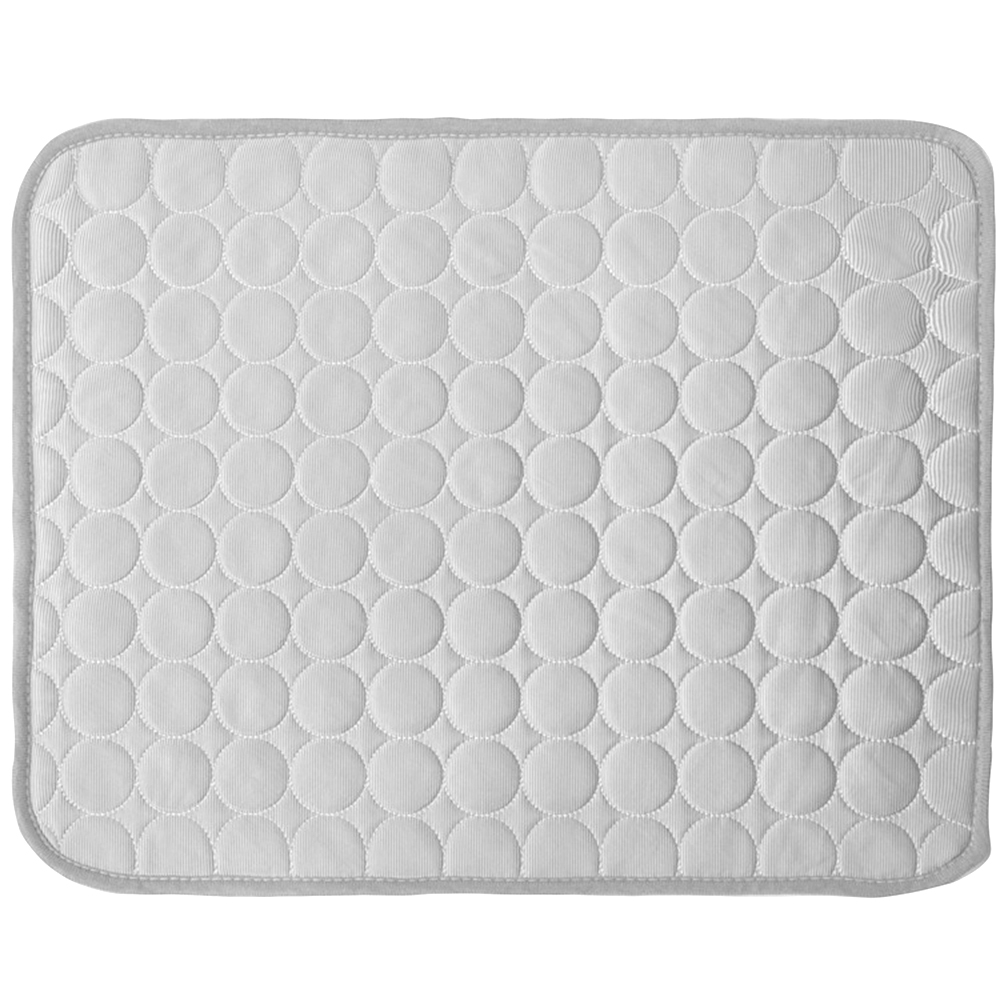 Self Cooling Pet Dog Cat Mat Heat Relief Non-Toxic Summer Pad 150x100cm XXL Grey