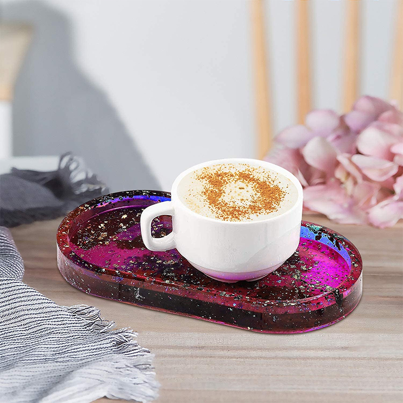 Silicone Resin Mound Oval Jewelry DIY Making Molds