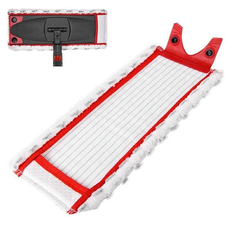 Min Order 2pcs - Single Buckle Replacement Household Mop Head Microfiber Mop Pads for Vileda 1 / 2 Spray Mop