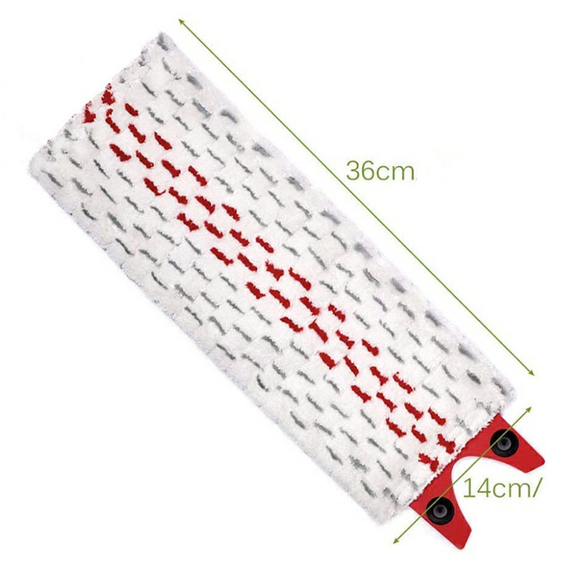 Min Order 2pcs - Single Buckle Replacement Household Mop Head Microfiber Mop Pads for Vileda 1 / 2 Spray Mop