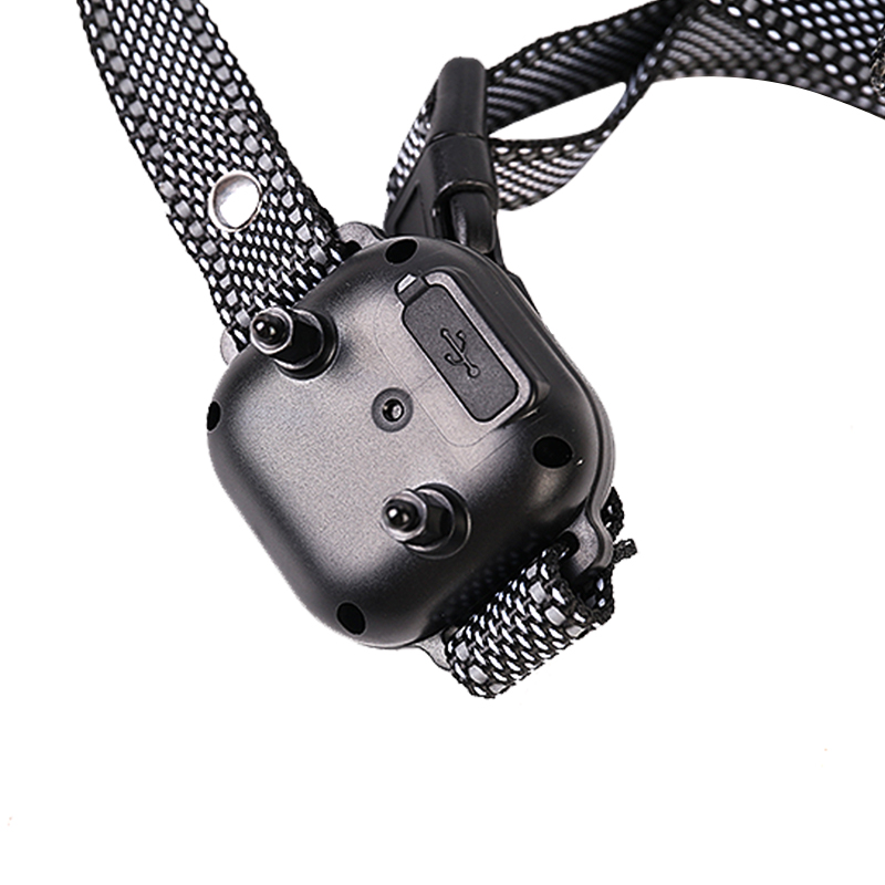 Smart Automatic Anti Barking Collar Digital Waterproof Stop Bark Collar for Dog Pet - White