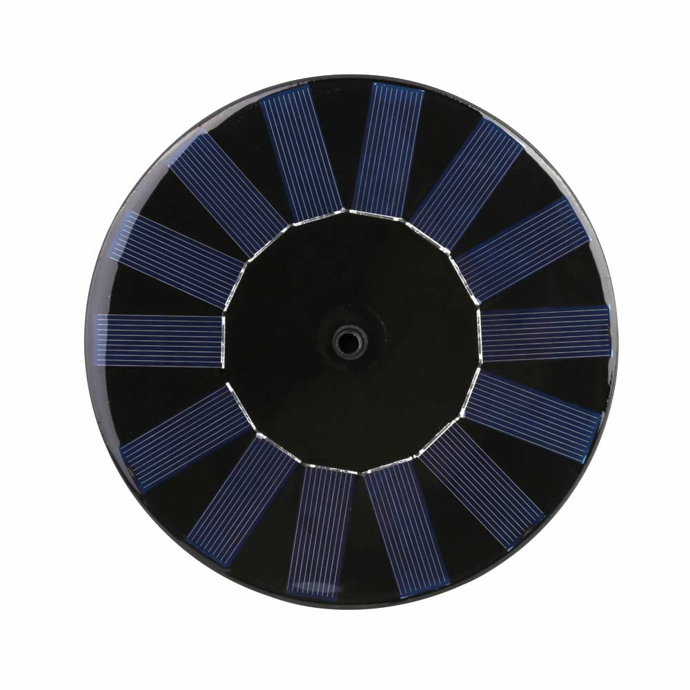 Solar Powered Floating Pump Water Fountain Birdbath Home Pool Garden Decor