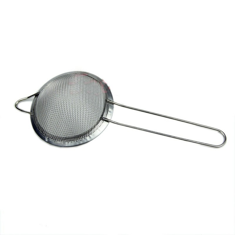 Stainless Steel Strainer Wire Mesh Classic Traditional Filter Sieve Spoon Kitchen Gadgets - 12cm