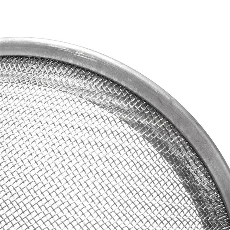 Stainless Steel Strainer Wire Mesh Classic Traditional Filter Sieve Spoon Kitchen Gadgets - 12cm