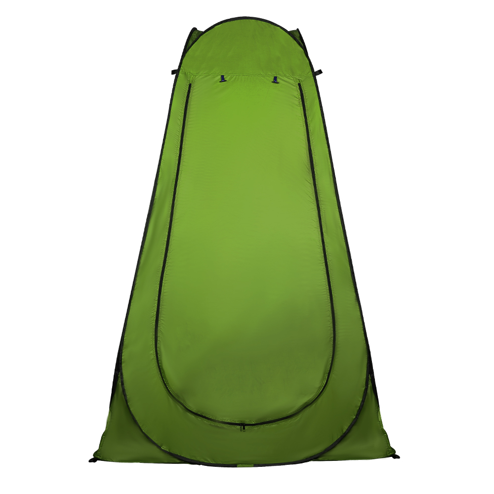 Toilet Shower Tent Pop-up Changing Tent with Tent Bag for Outdoor Travel Camping - Green