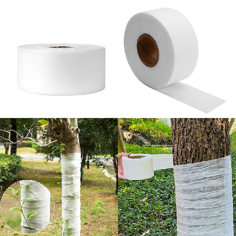 100m Tree Protector Wraps Antifreeze Tree Wraps Cold-Proof Tree Trunk Wrap for Winter 8cm x 100m