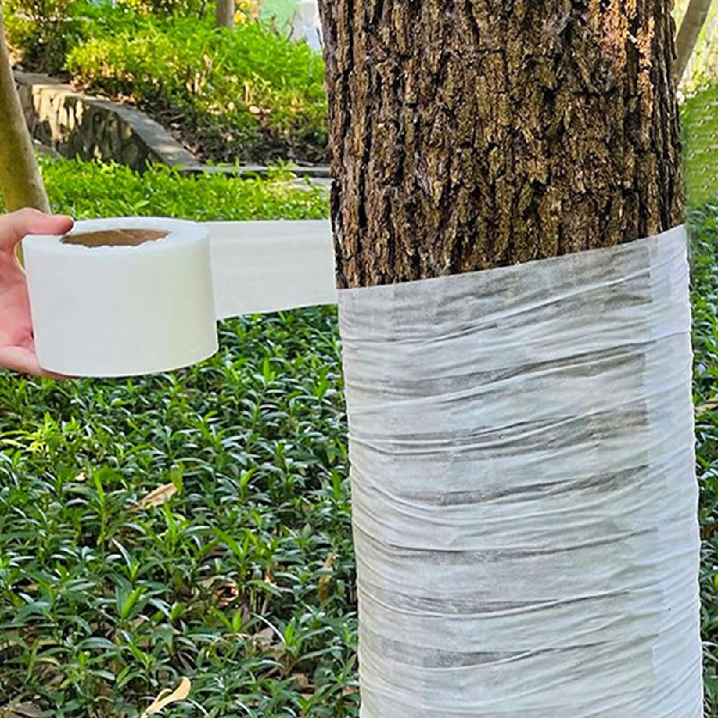 100m Tree Protector Wraps Antifreeze Tree Wraps Cold-Proof Tree Trunk Wrap for Winter 8cm x 100m