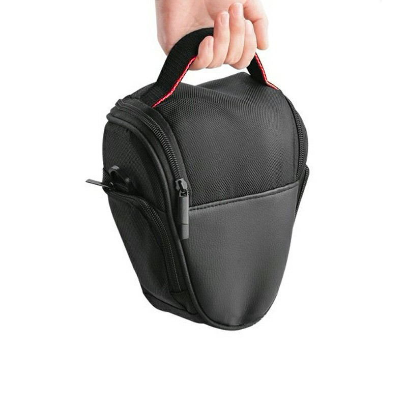 Triangle Digital DSLR SLR Camera Lens Shoulder Case Bag For Nikon Canon