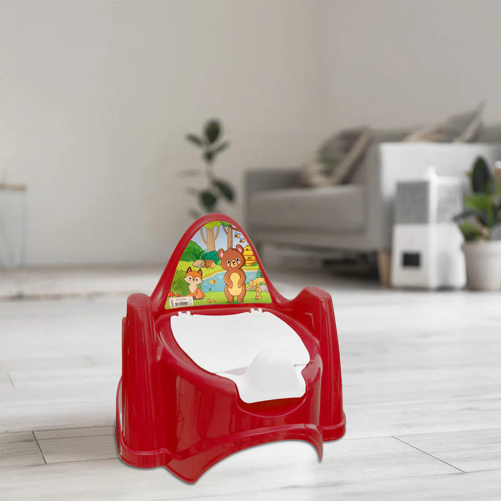 Tuffex Plastic Baby Potty Chair 35 x 36 x 30cm Random Colours
