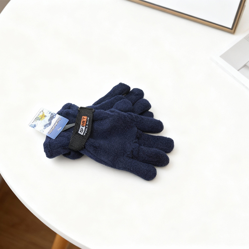 Unisex Winter Gloves Women Men Warm Gloves Adults Full Fingers Knit Gloves One Size Random Color