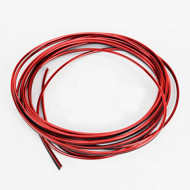 Universal Edge Gap Line Car Interior Accessories Molding Garnish - Silver 5M