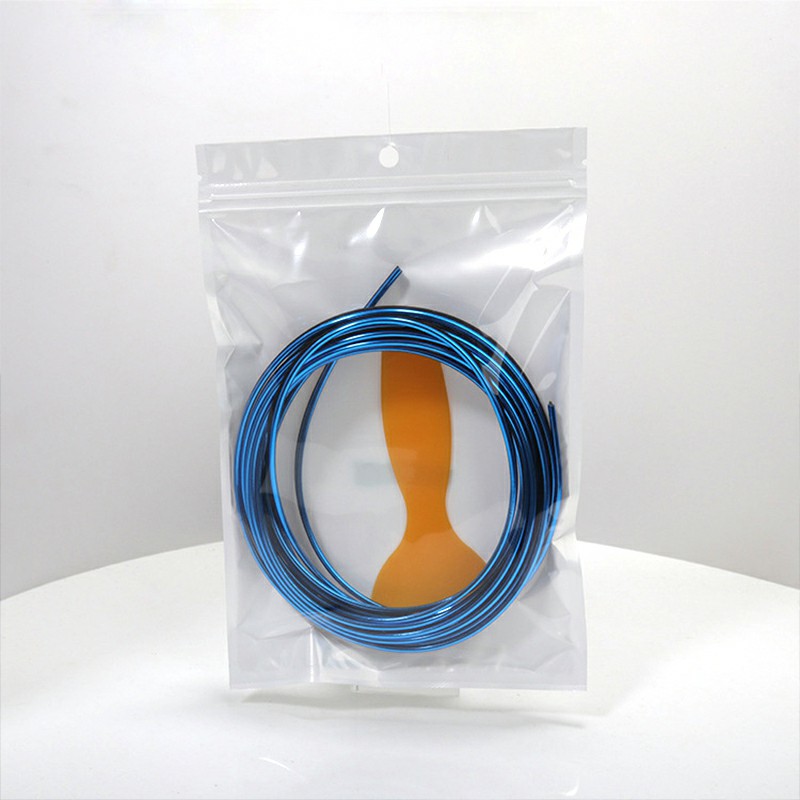 Universal Edge Gap Line Car Interior Accessories Molding Garnish - Silver 5M