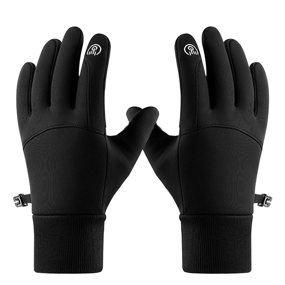 Winter Waterproof Touch Screen Windproof Thermal Gloves Winter Warm Gloves - L