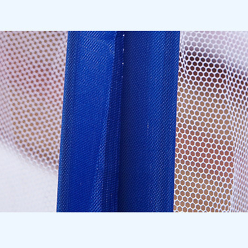 Yurt Mosquito Net Pop-Up Netting Tent Lace Cover with Single Door 100 x 190cm - Blue